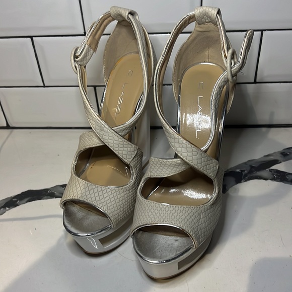 C Label platform high heel wedge - Picture 2 of 4